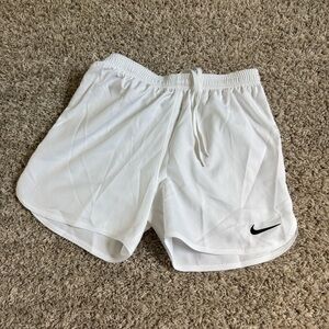 Nike Dri-FIT White Slim Fit Shorts
